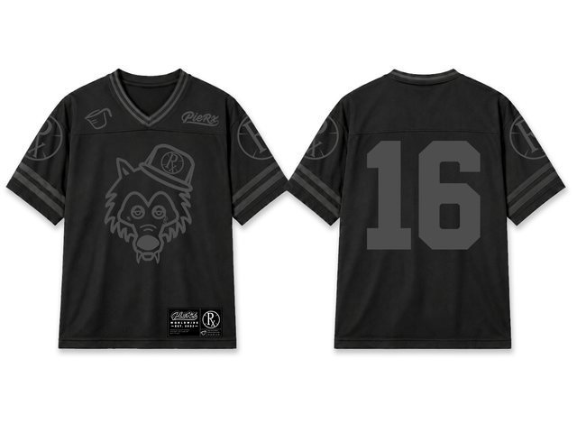 Wolf 16 Jersey - Black/Gray