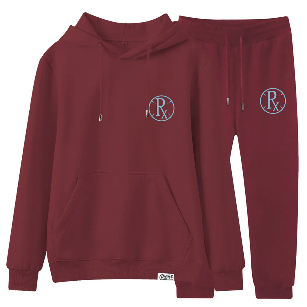 Rx Sweat Suit - Burgundy