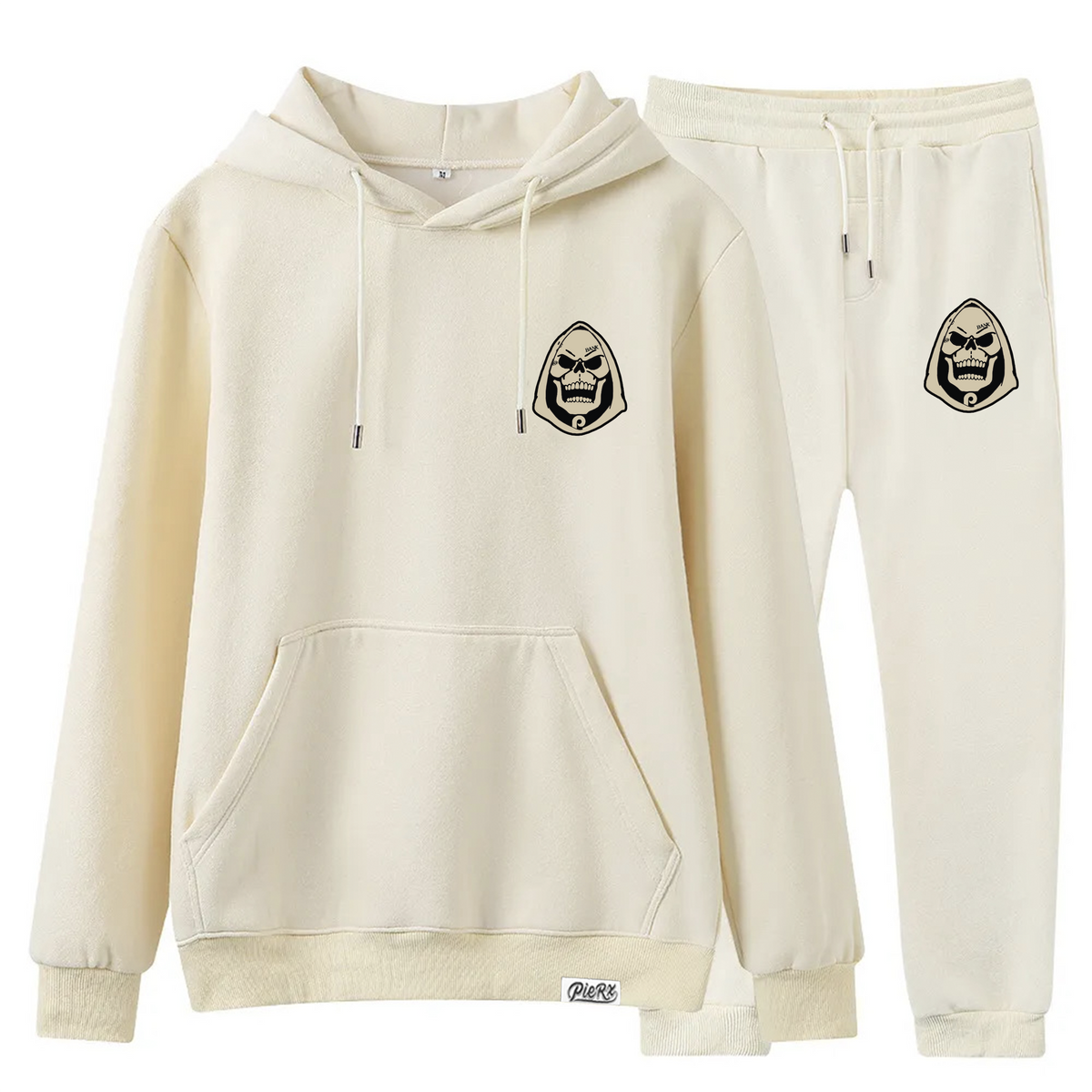 Skeletrx Sweat Suit - Cream – Pie-Rx Clothing