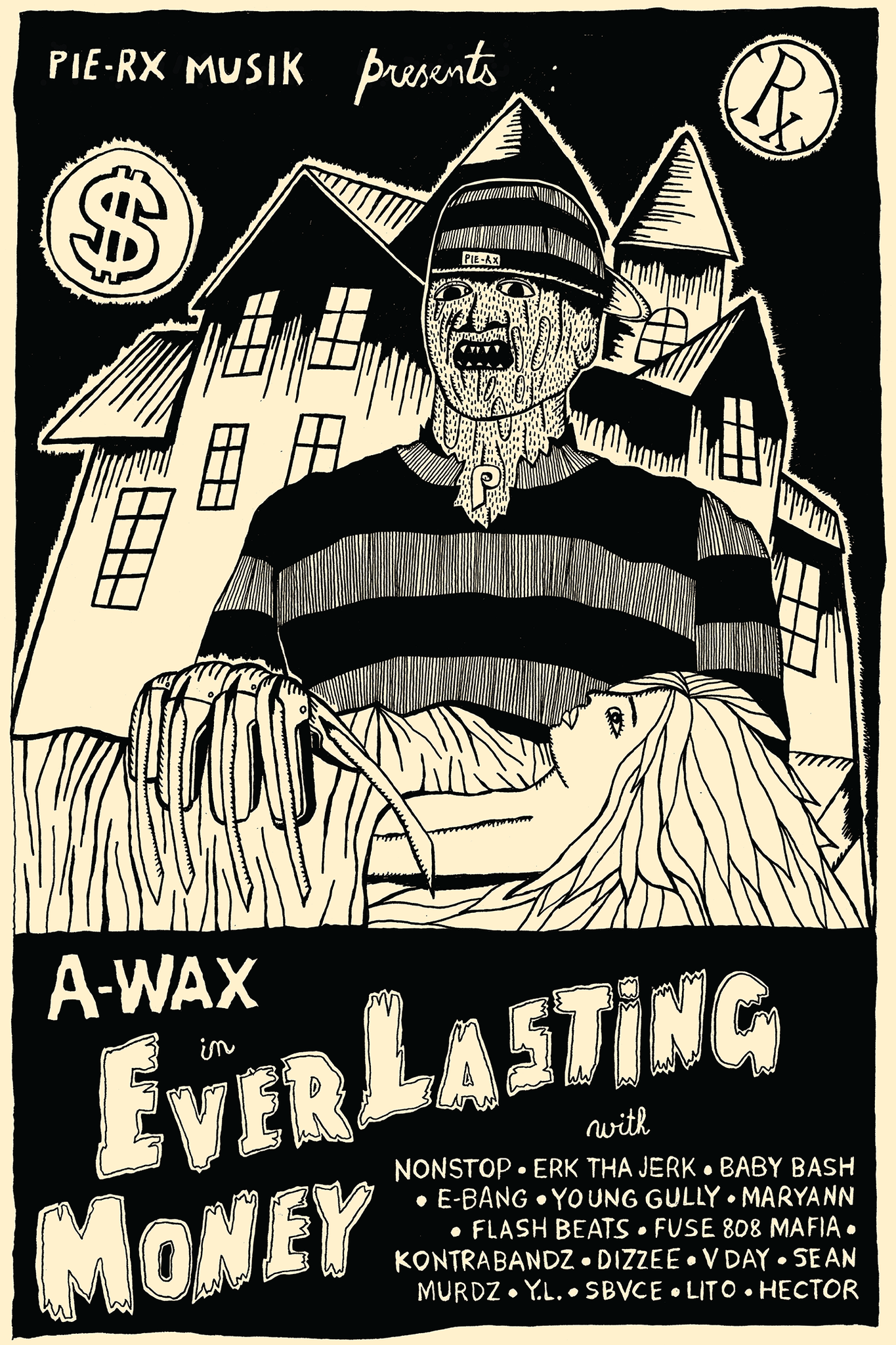 Pie Rx Awax Everlasting Money Poster 24