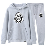 Skeletrx Sweat Suit - Gray/White