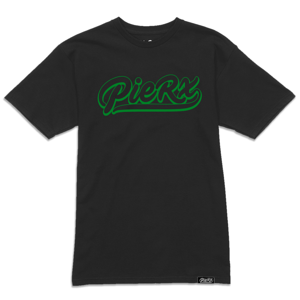 Whip Game Tee - Black/Green