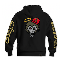 Load image into Gallery viewer, Pie-Rx x Bank'd Up Collab Hoodie - Black