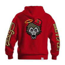 Load image into Gallery viewer, Pie-Rx x Bank'd Up Collab Hoodie - Red