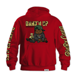Pie-Rx x Bank'd Up Collab Hoodie - Red
