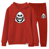 Skeletrx Sweat Suit - Red/White