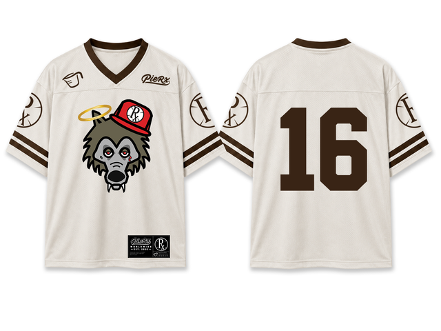 Wolf 16 Jersey - Tan/Brown