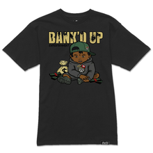 Load image into Gallery viewer, Pie-Rx x Bank'd Up Collab Tee - Black