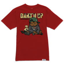 Load image into Gallery viewer, Pie-Rx x Bank'd Up Collab Tee - Red