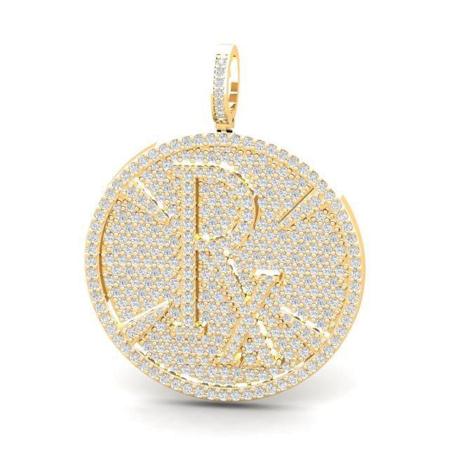 Pie-Rx Diamond Pendant - Yellow Gold