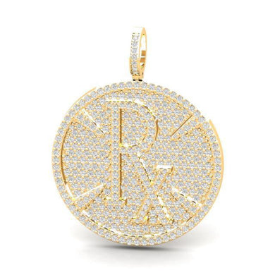 Pie-Rx Diamond Pendant - Yellow Gold