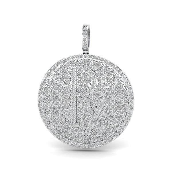 Pie-Rx Diamond Pendant - White Gold