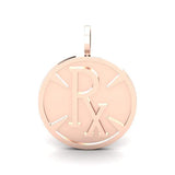 Pie-Rx Pendant - Rose Gold