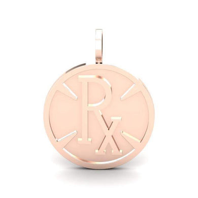 Pie-Rx Pendant - Rose Gold