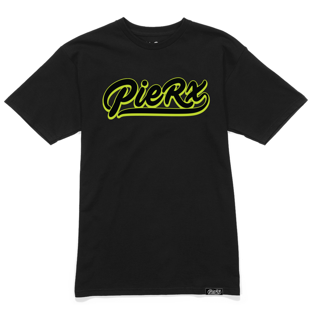 Whip Game Slim Fit Tee - Black Neon