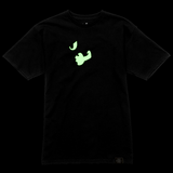 RxG Bullet Tee - Black w Glow In The Dark Eye