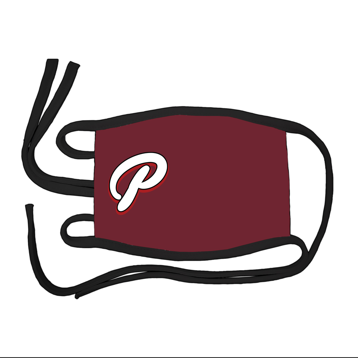Burgundy P Mask