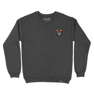 Rx Wolf Crewneck - Charcoal Gray