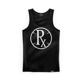 Circle Rx Tank Top - Black