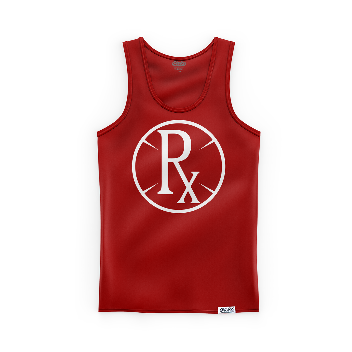Circle Rx Tank Top - Red