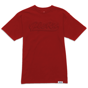 Embossed Whip Game Tee - Red