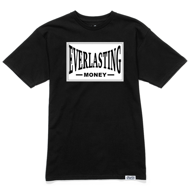 Everlasting Money Slim Fit Tee - Black