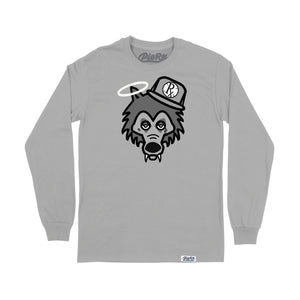 Rx Wolf Long Sleeve Shirt - Gray/Gray