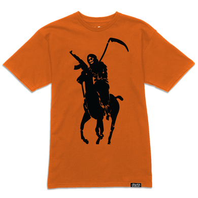 Narco Polo Tee - Orange/Black