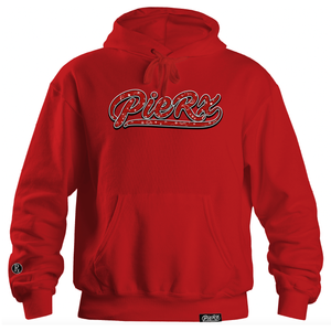 Red Paisley Whip Game Hoodie - Red