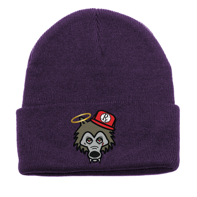 Beanie - Purple Rx Wolf