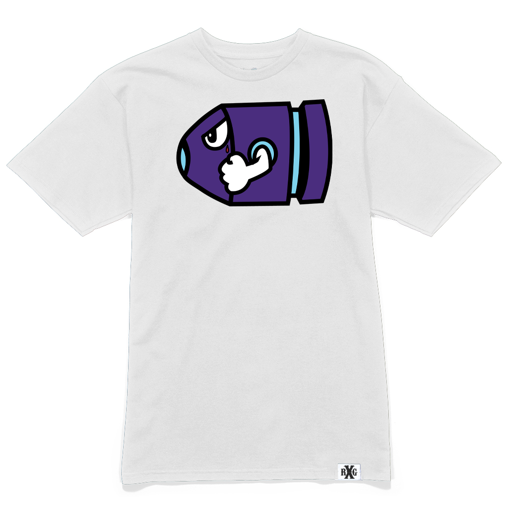 RxG Grape Ice Bullet Tee - White