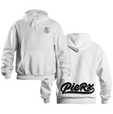 Chenille Circle Rx Hoodie - White