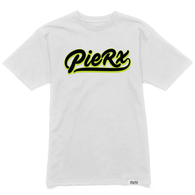 Whip Game Slim Fit Tee - White Neon